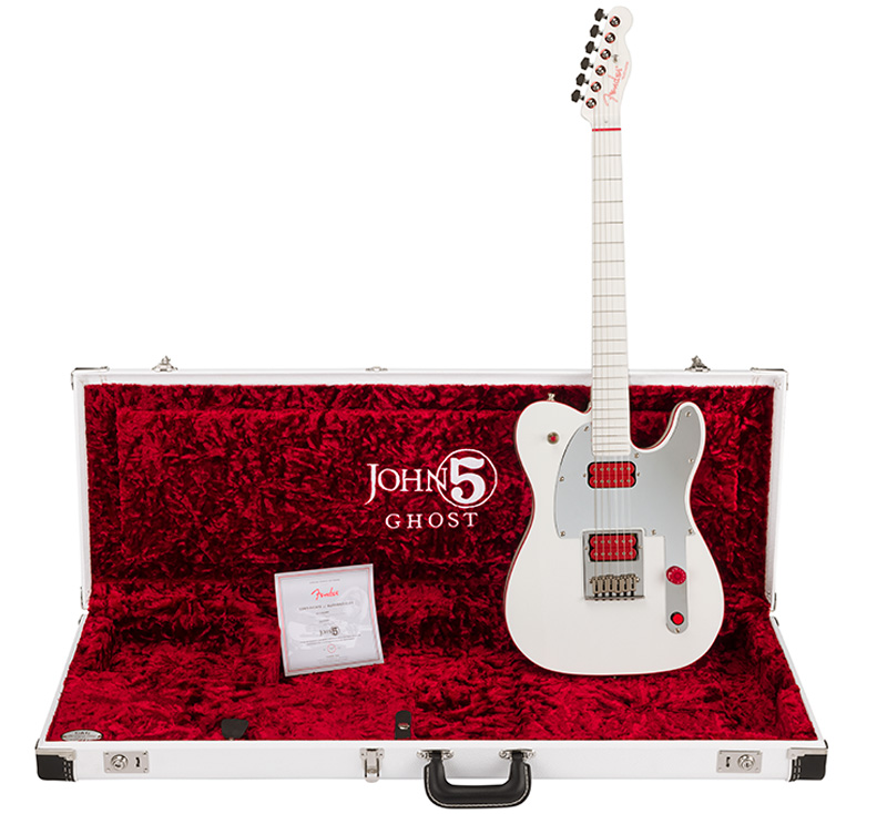 Fender／John 5 Ghost Telecaster】JOHN 5のシグネチャー・ギターと