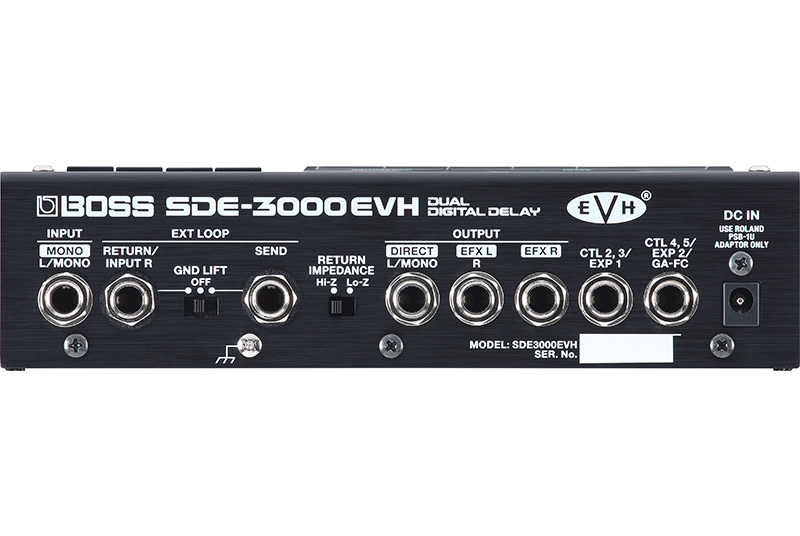 BOSS／SDE-3000D、SDE-3000EVH】デジタル・ディレイの名機が進化！ EVH