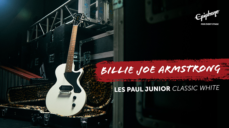 【Epiphone／Les Paul Junior】グリーン・デイのビリー・ジョー・アームストロング の新シグネチャー｜製品ニュース【デジマート・マガジン】