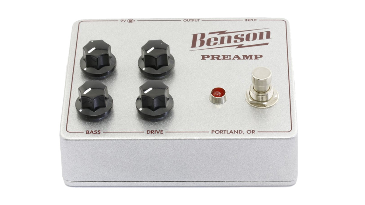 Benson amps／Preamp Pedal】人気のドライブ・ペダルに日本限定カラー 