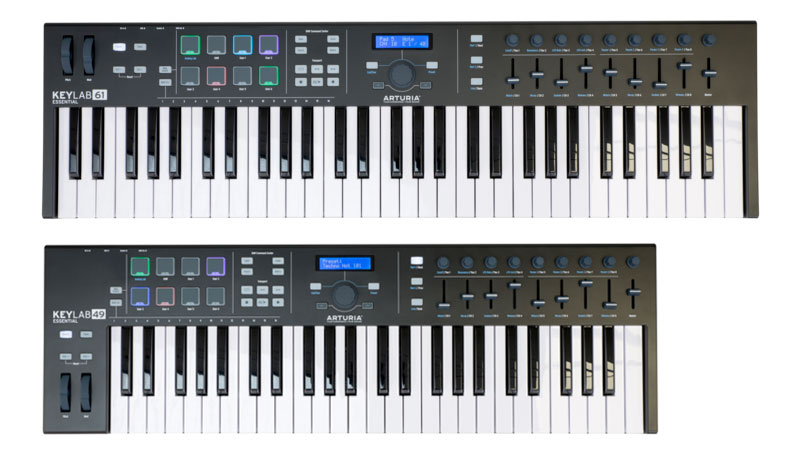 arturia keylab essential 61 black edition