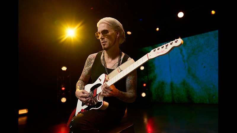 Fender／John 5 Ghost Telecaster】JOHN  5のシグネチャー・ギターとアクセサリーが登場！｜製品ニュース【デジマート・マガジン】